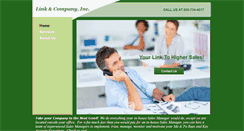 Desktop Screenshot of linkandcoinc.com
